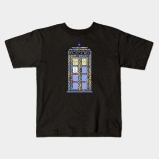 DragonCon Marriott Carpet TARDIS Atlanta Kids T-Shirt